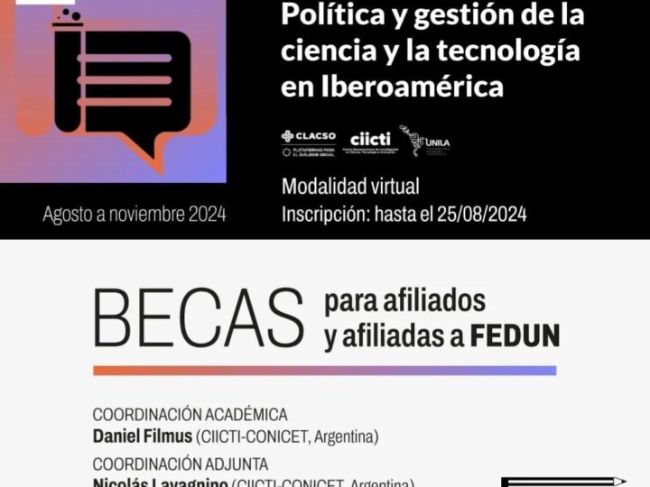 Diplomatura Superior en Política y Gestión de la Ciencia y la Tecnología en Iberoamérica
